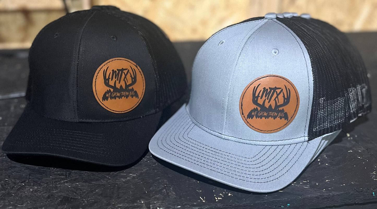 Custom Yupoong 6606 Leather Patch Hats