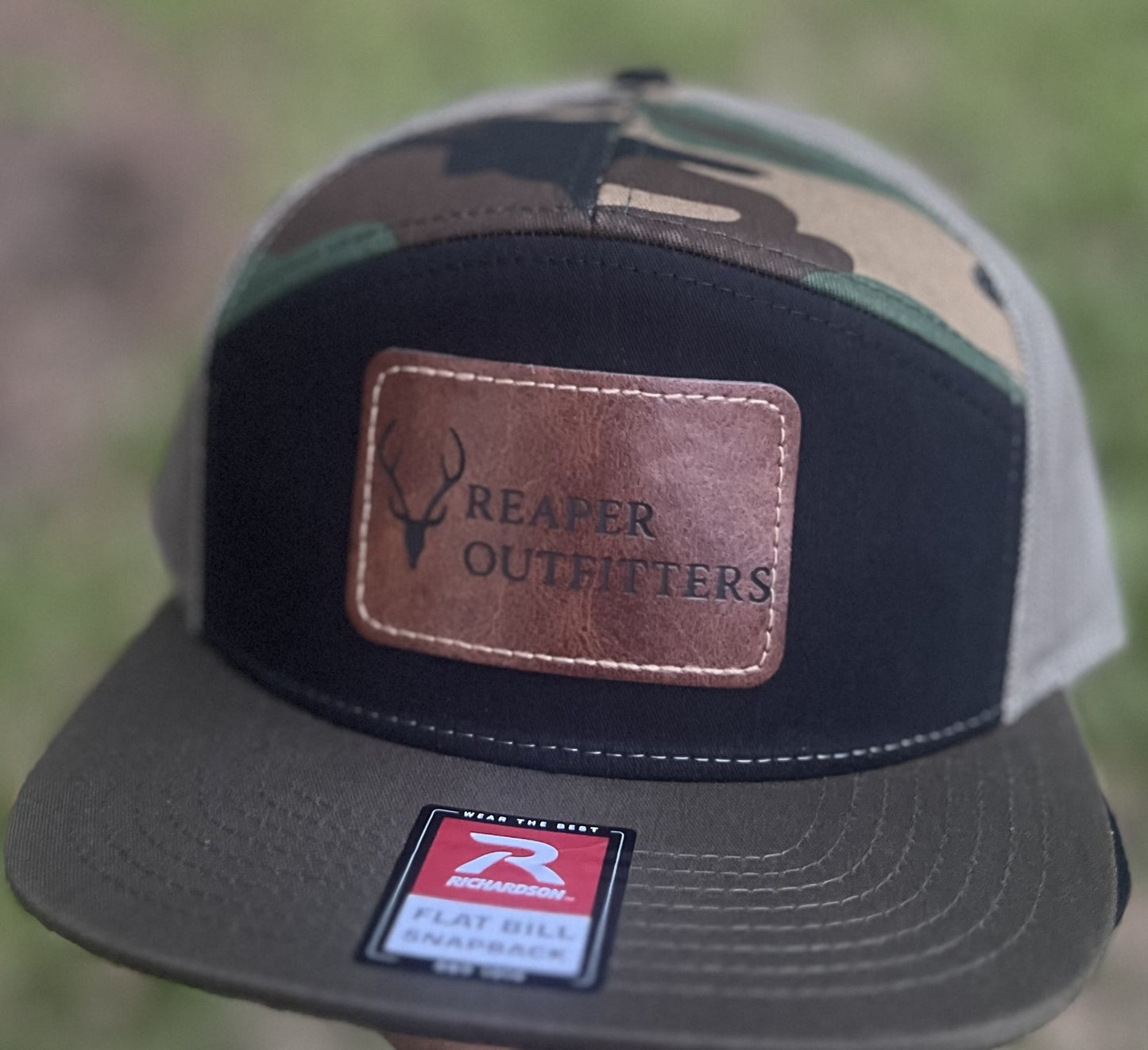 Custom Richardson 112 Leather Patch Hats