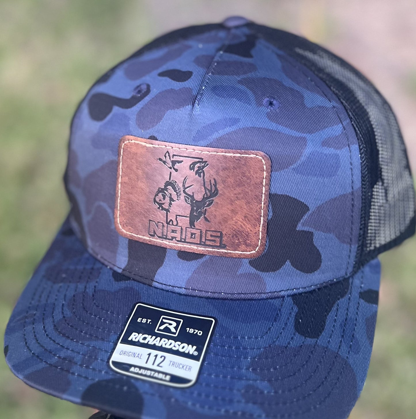 Custom Richardson 112 Leather Patch Hats